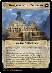 Thousand Moons Smithy (Extended Art) // Barracks of the Thousand [The Lost Caverns of Ixalan] | Lots Moore NSW