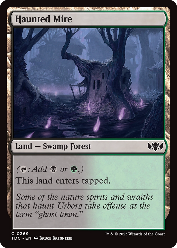 Haunted Mire [Tarkir: Dragonstorm Commander] | Lots Moore NSW