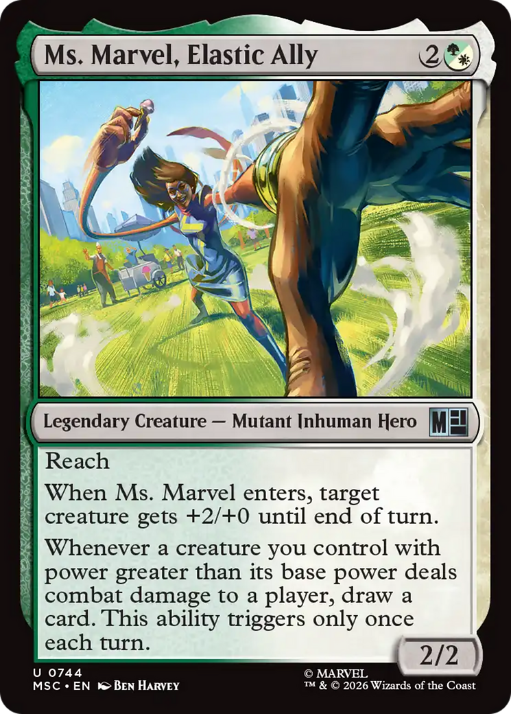 Ms. Marvel, Elastic Ally [Marvel Super Heroes Commander] | Lots Moore NSW