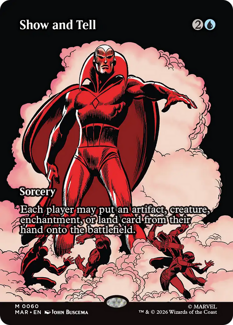Show and Tell (Borderless) [Marvel Universe: Eternal-Legal] | Lots Moore NSW