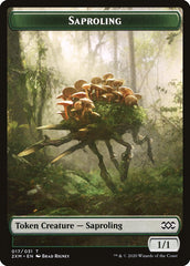 Marit Lage // Saproling Double-Sided Token [Double Masters Tokens] | Lots Moore NSW