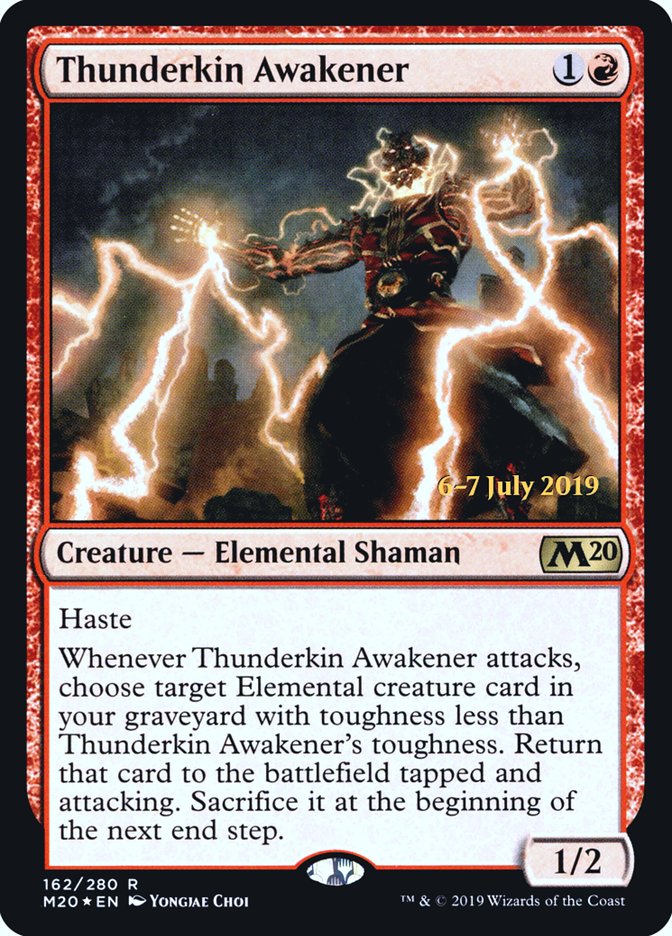 Thunderkin Awakener [Core Set 2020 Prerelease Promos] | Lots Moore NSW