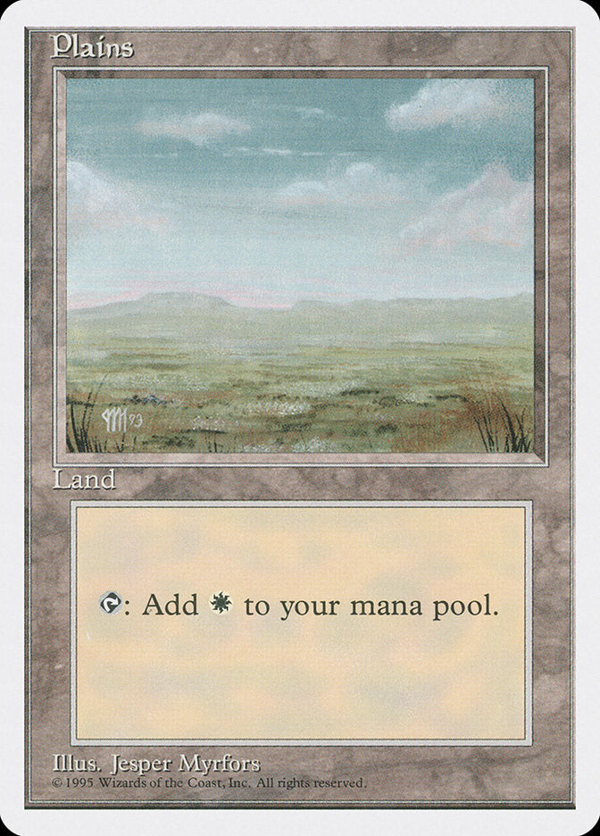 Plains (Signature on Left) [Fourth Edition] | Lots Moore NSW