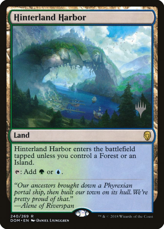 Hinterland Harbor (Promo Pack) [Dominaria Promos] | Lots Moore NSW