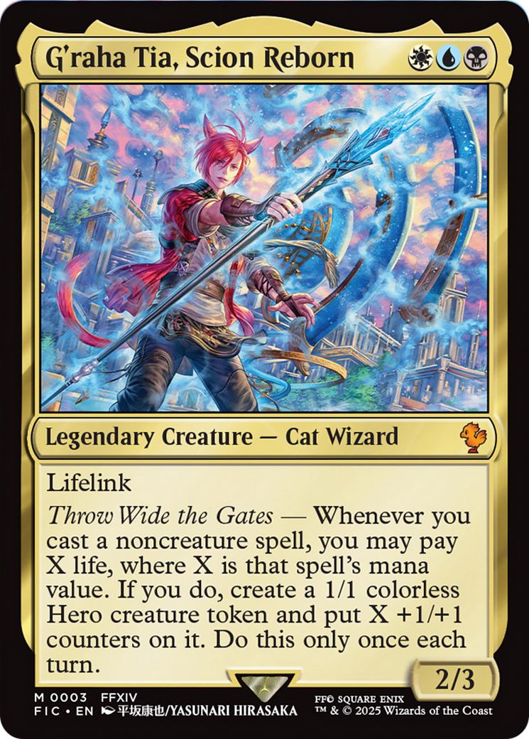 G'raha Tia, Scion Reborn [FINAL FANTASY Commander] | Lots Moore NSW