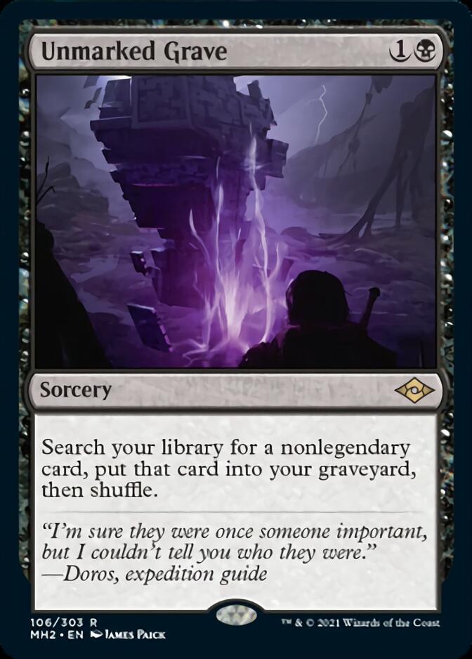 Unmarked Grave [Modern Horizons 2] | Lots Moore NSW