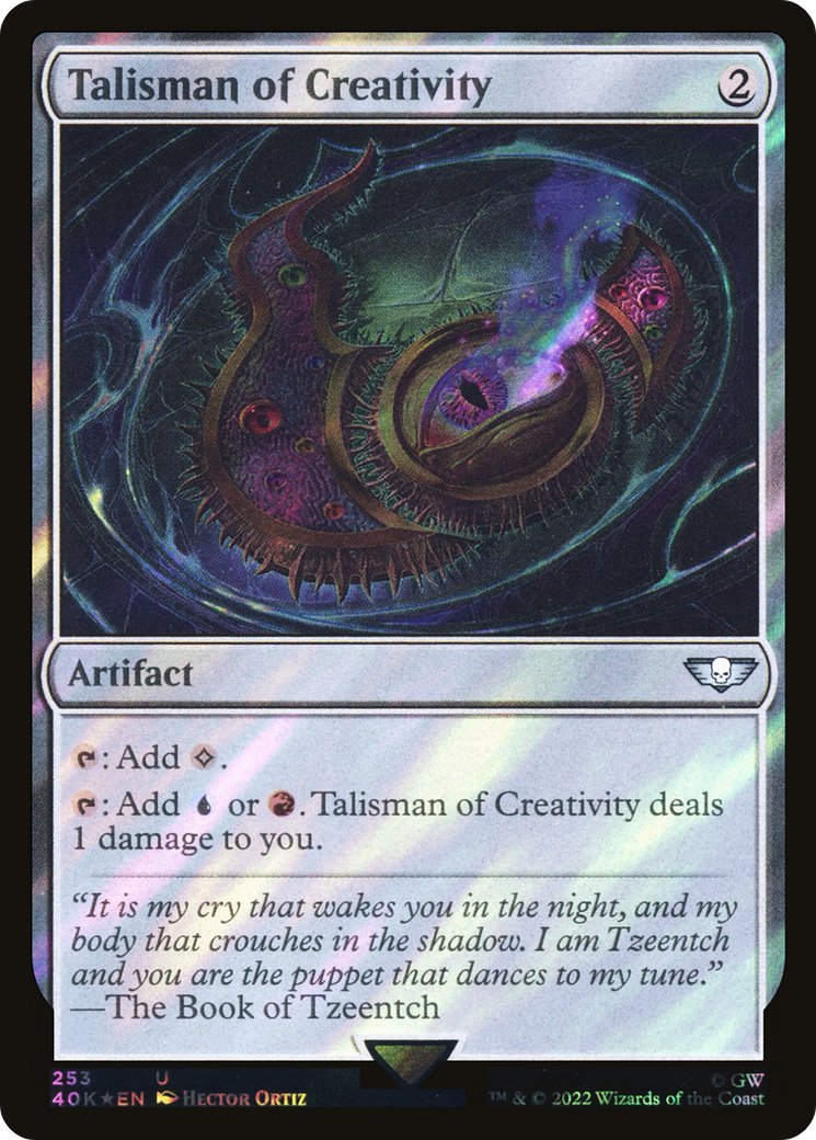 Talisman of Creativity (Surge Foil) [Marvel Super Heroes Commander] | Lots Moore NSW