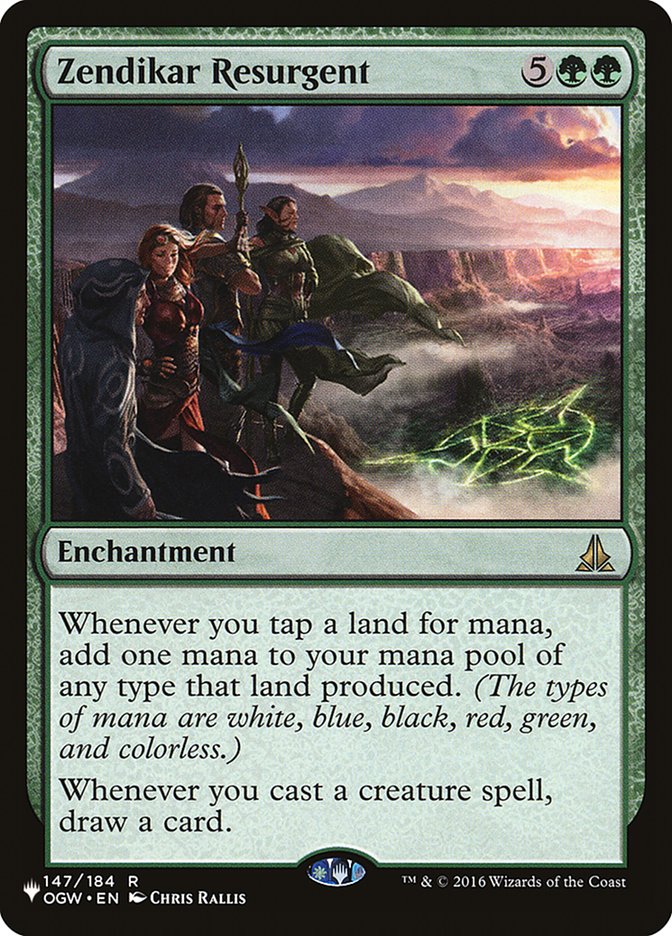 Zendikar Resurgent [The List] | Lots Moore NSW