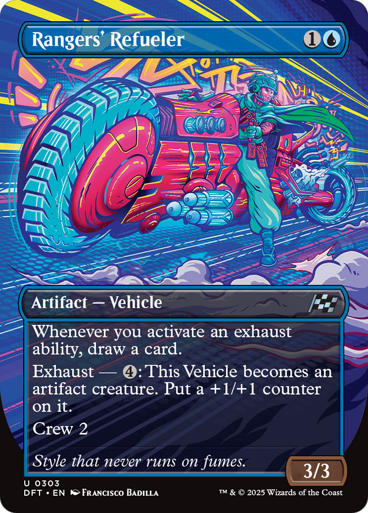 Rangers' Refueler (Borderless) [Aetherdrift] | Lots Moore NSW