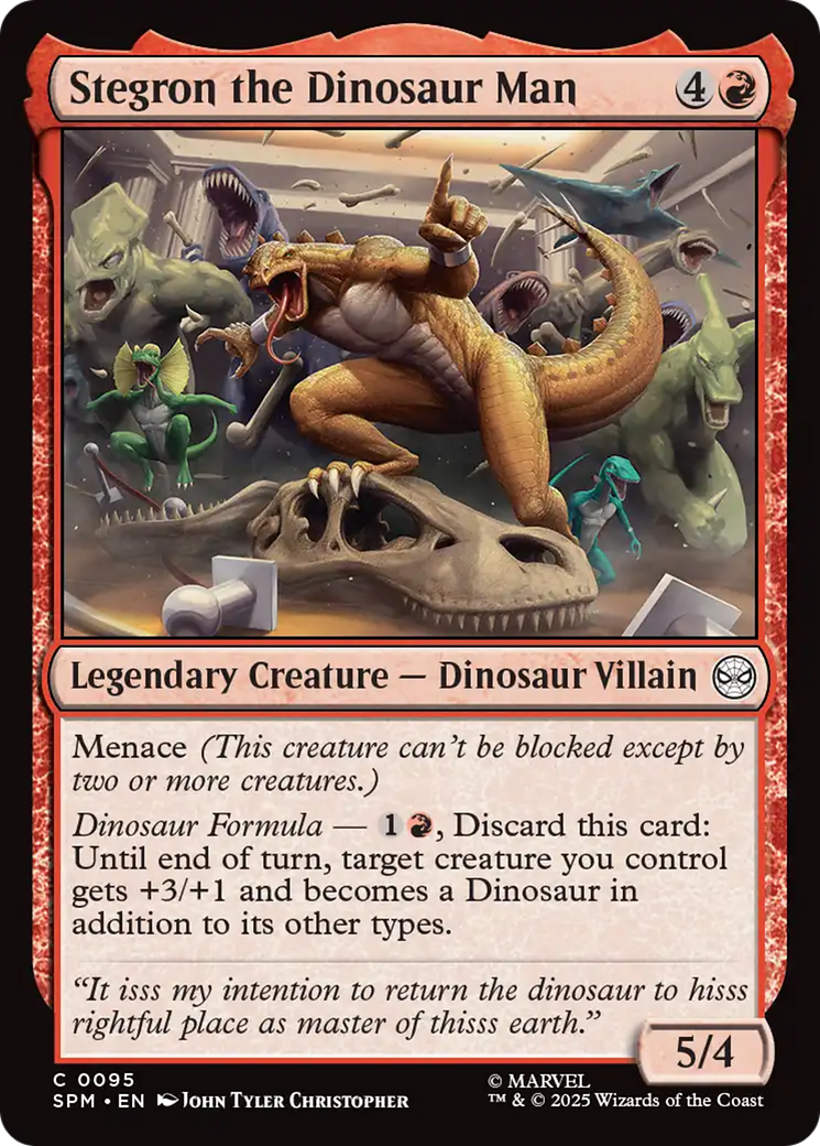 Stegron the Dinosaur Man [Marvel's Spider-Man] | Lots Moore NSW