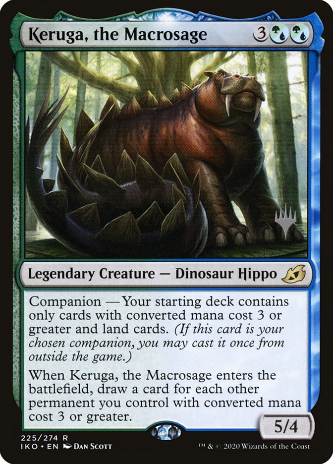 Keruga, the Macrosage (Promo Pack) [Ikoria: Lair of Behemoths Promos] | Lots Moore NSW