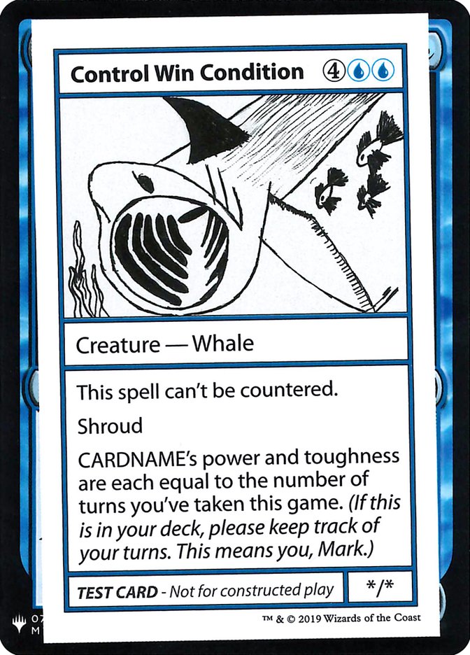 Control Win Condition [Mystery Booster Playtest Cards] | Lots Moore NSW