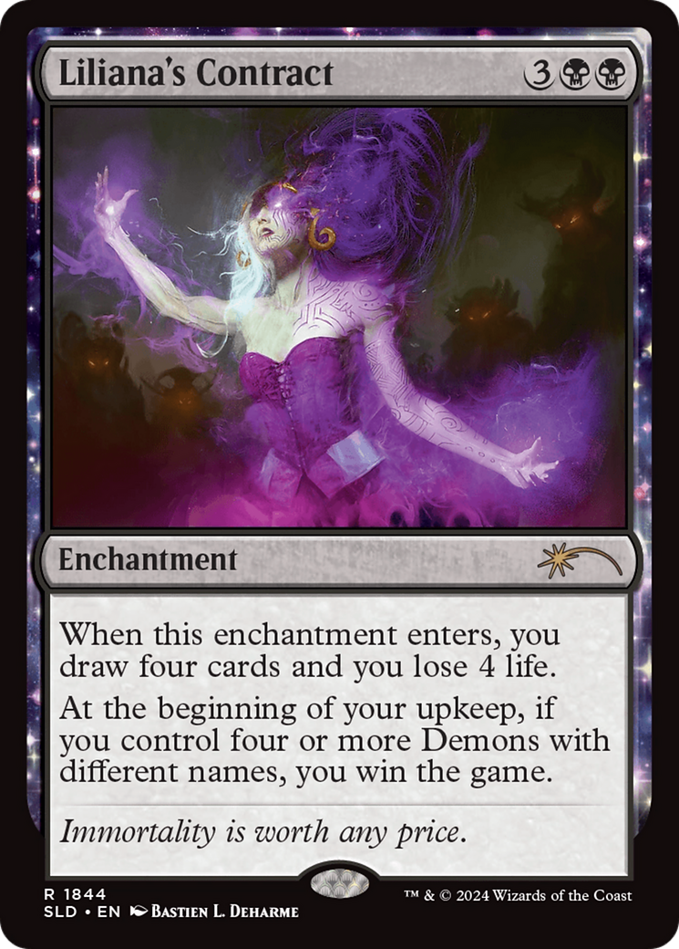 Liliana's Contract (1844) [Secret Lair Drop Series] | Lots Moore NSW
