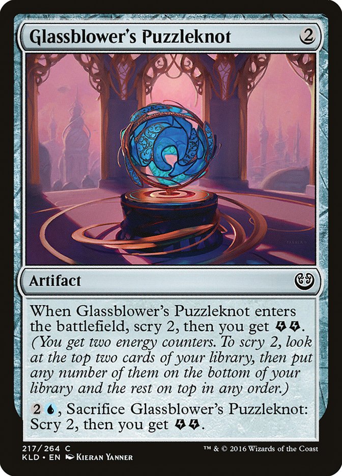 Glassblower's Puzzleknot [Kaladesh] | Lots Moore NSW