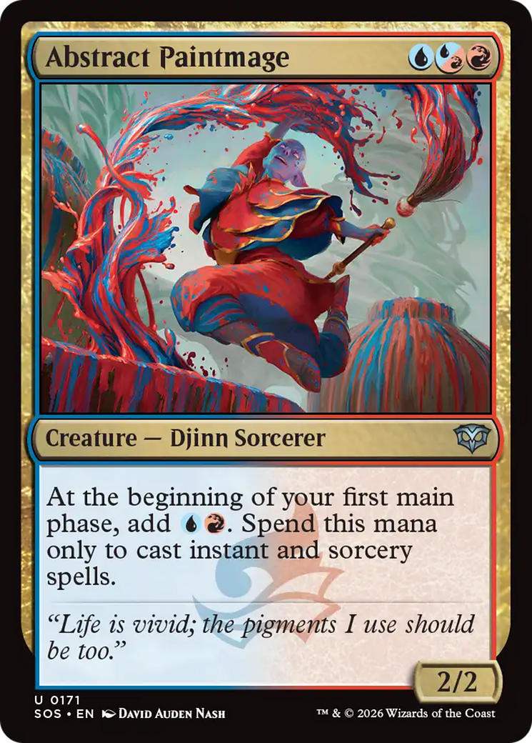 Abstract Paintmage [Secrets of Strixhaven] | Lots Moore NSW
