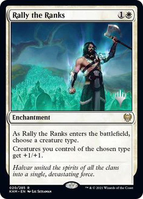 Rally the Ranks (Promo Pack) [Kaldheim Promos] | Lots Moore NSW