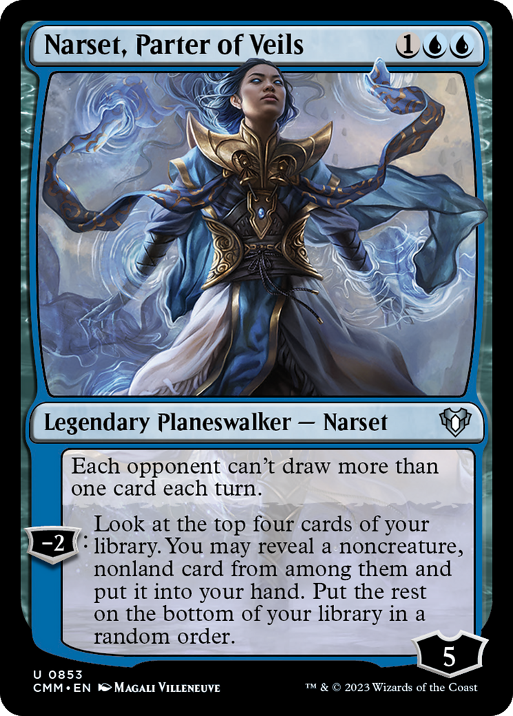 Narset, Parter of Veils [Commander Masters] | Lots Moore NSW