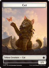 Cat (0001) // Cat (0002) Doubled-Sided Token [Foundations Tokens] | Lots Moore NSW