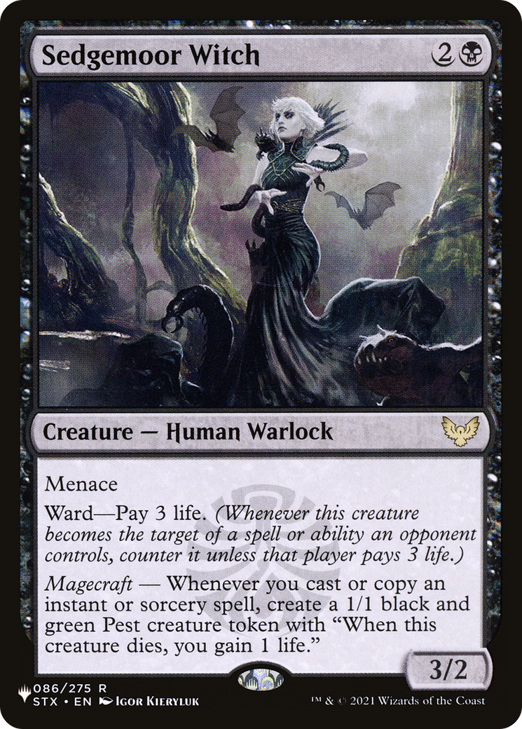 Sedgemoor Witch [The List Reprints] | Lots Moore NSW