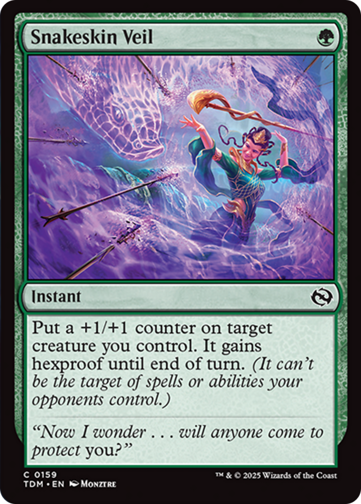 Snakeskin Veil [Tarkir: Dragonstorm] | Lots Moore NSW