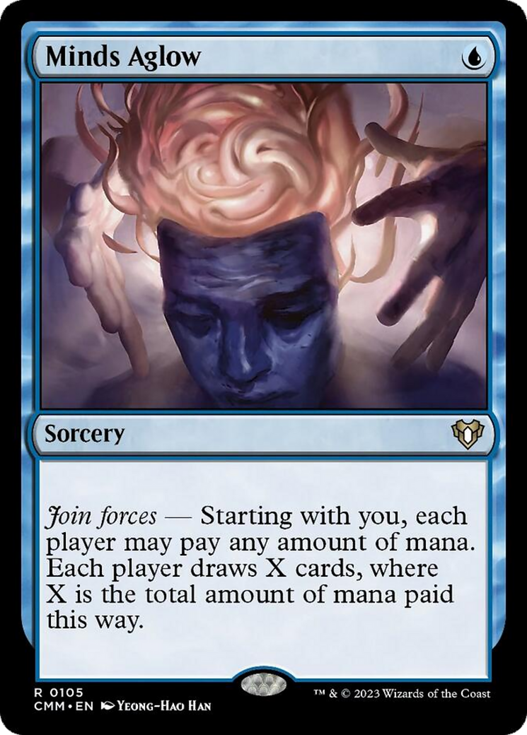 Minds Aglow [Commander Masters] | Lots Moore NSW