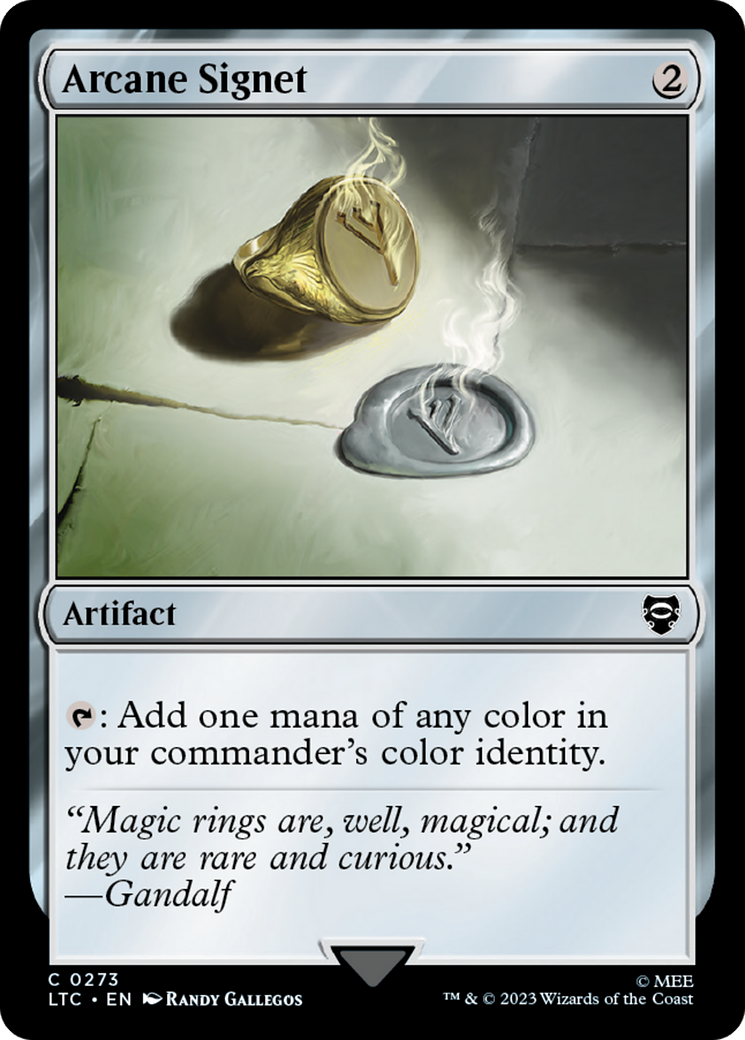 Arcane Signet [The Lord of the Rings: Tales of Middle-Earth Commander] | Lots Moore NSW