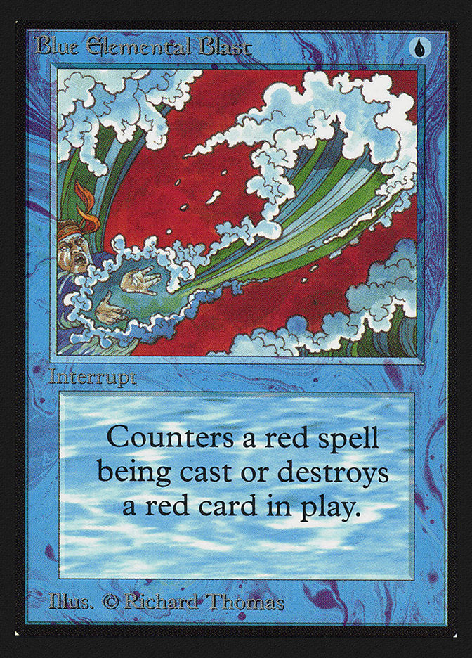 Blue Elemental Blast [International Collectors' Edition] | Lots Moore NSW