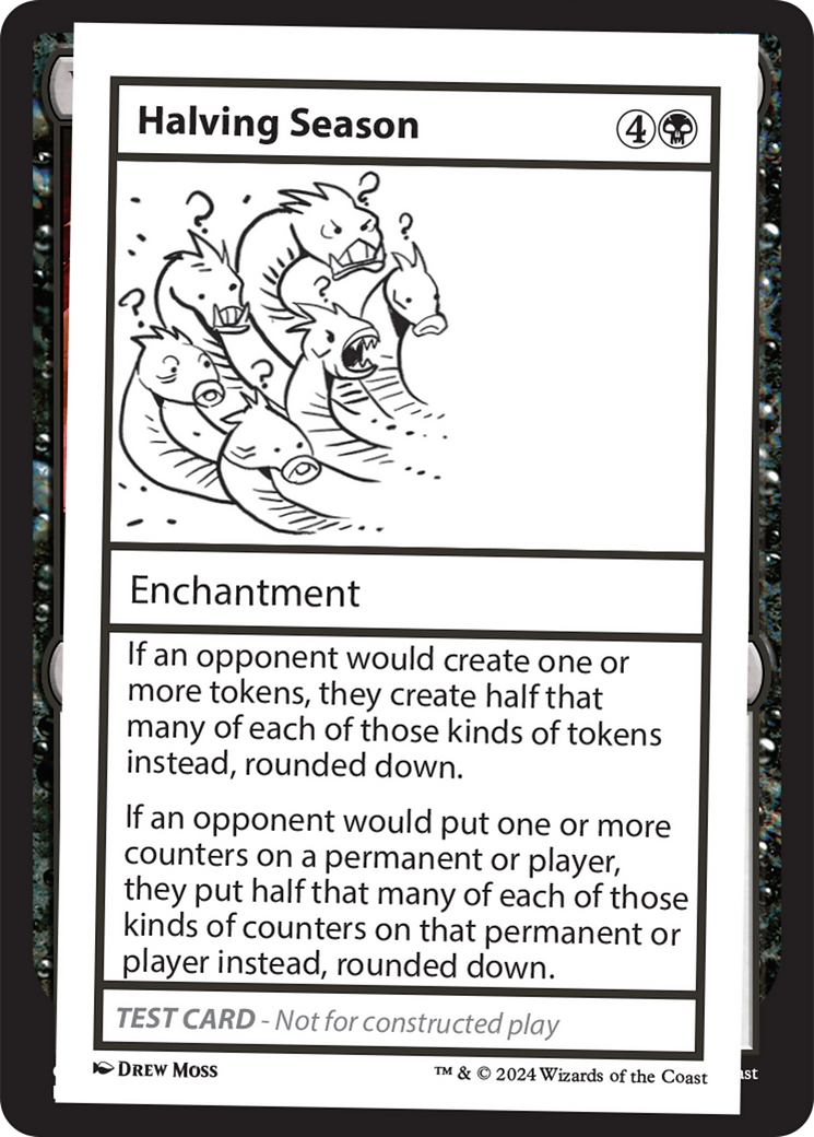 Halving Season [Mystery Booster 2 Playtest Cards] | Lots Moore NSW