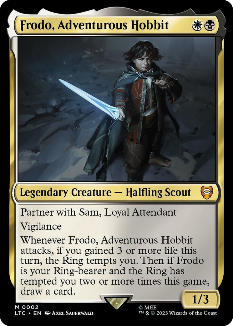 Frodo, Adventurous Hobbit [The Lord of the Rings: Tales of Middle-Earth Commander] | Lots Moore NSW