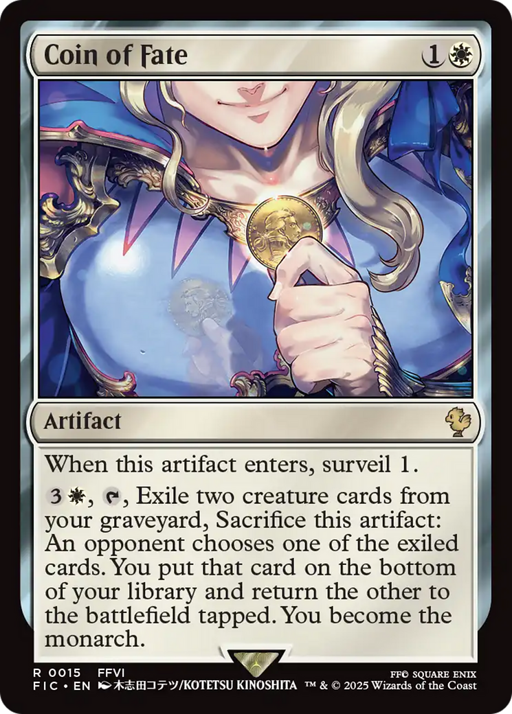 Coin of Fate [FINAL FANTASY Commander] | Lots Moore NSW