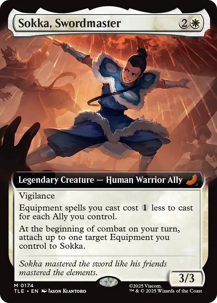 Sokka, Swordmaster (Extended Art) [Avatar: The Last Airbender: Eternal-Legal] | Lots Moore NSW