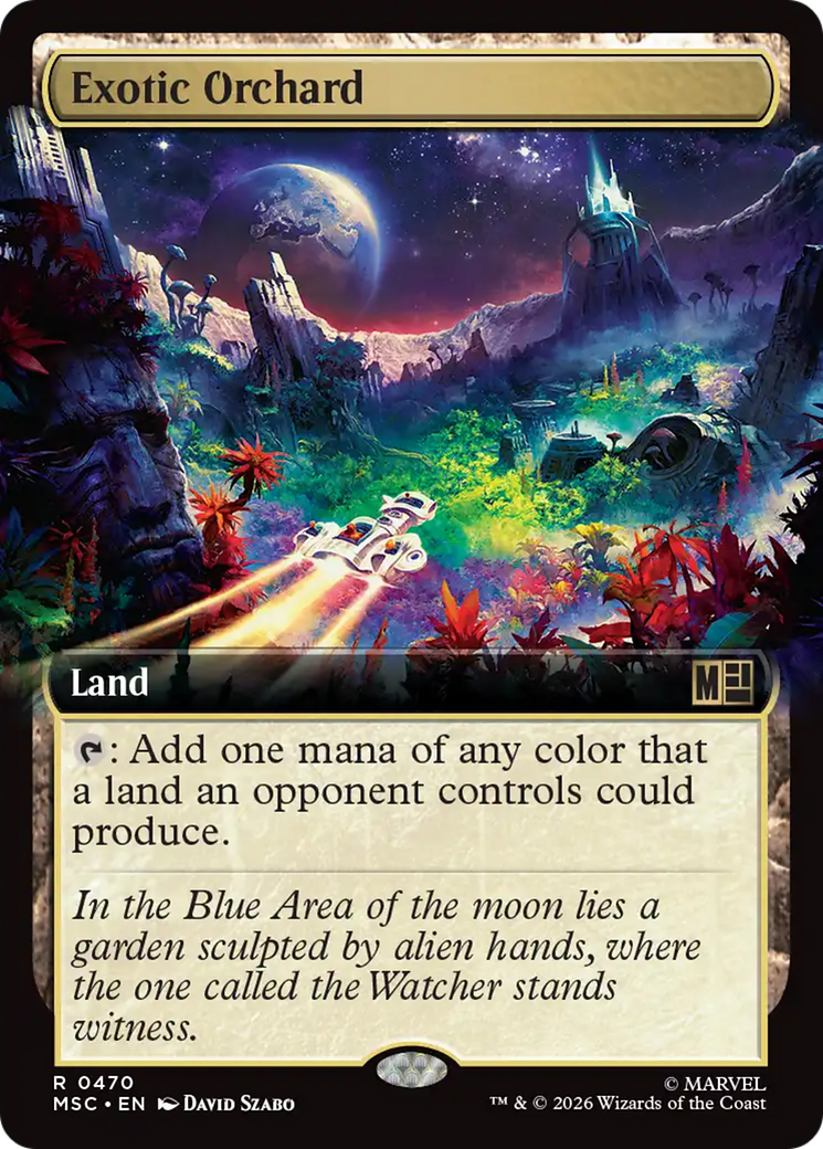 Exotic Orchard (Extended Art) [Marvel Super Heroes Commander] | Lots Moore NSW