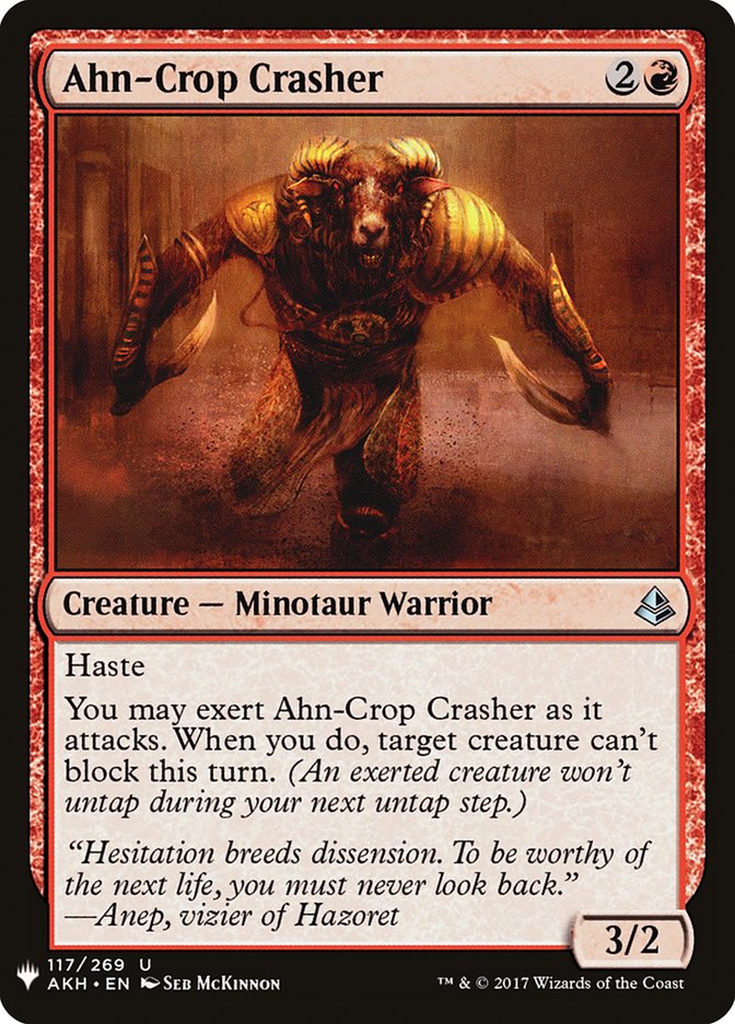 Ahn-Crop Crasher [Mystery Booster] | Lots Moore NSW