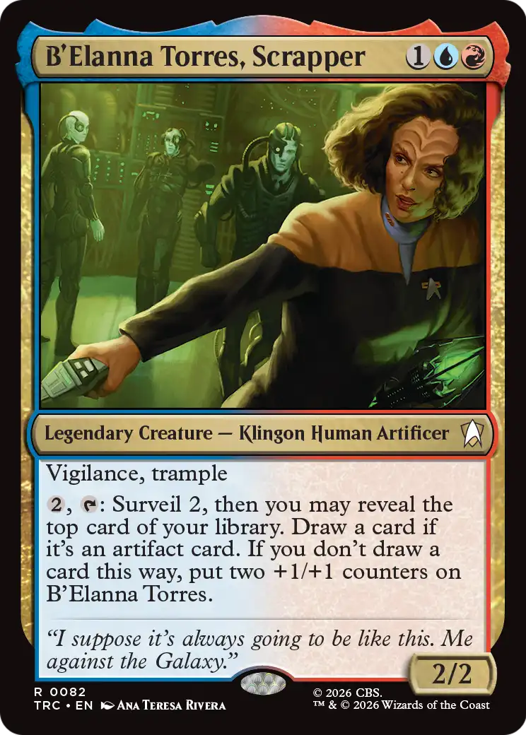 B'Elanna Torres, Scrapper (Surge Foil) [Star Trek Commander] | Lots Moore NSW