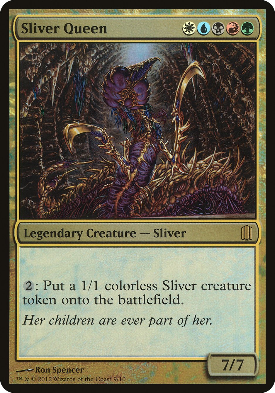 Sliver Queen (Oversized) [Commander's Arsenal Oversized] | Lots Moore NSW