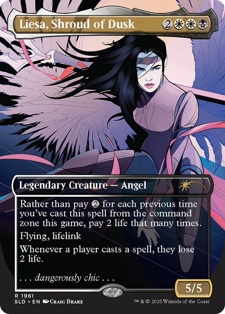 Liesa, Shroud of Dusk (Rainbow Foil) [Secret Lair Drop Series] | Lots Moore NSW
