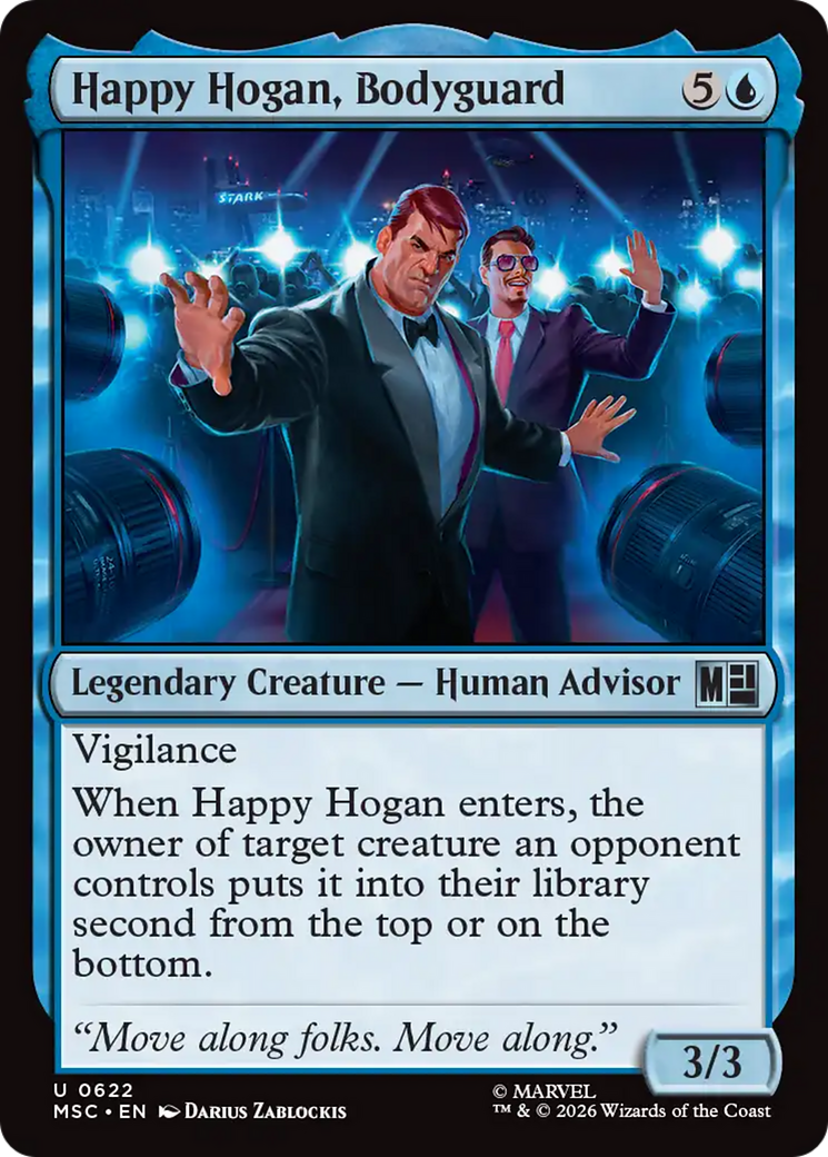 Happy Hogan, Bodyguard [Marvel Super Heroes Commander] | Lots Moore NSW