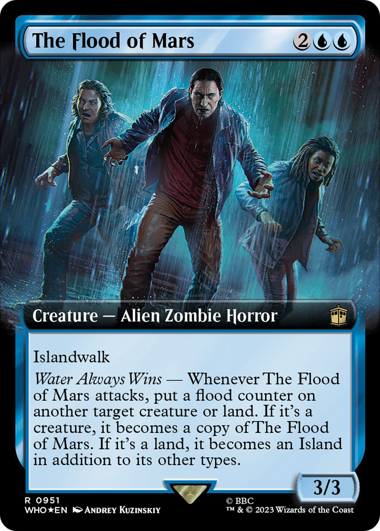 The Flood of Mars (Extended Art) (Surge Foil) [Doctor Who] | Lots Moore NSW