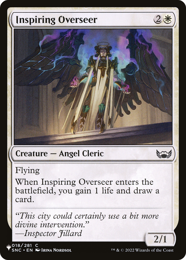 Inspiring Overseer [The List Reprints] | Lots Moore NSW