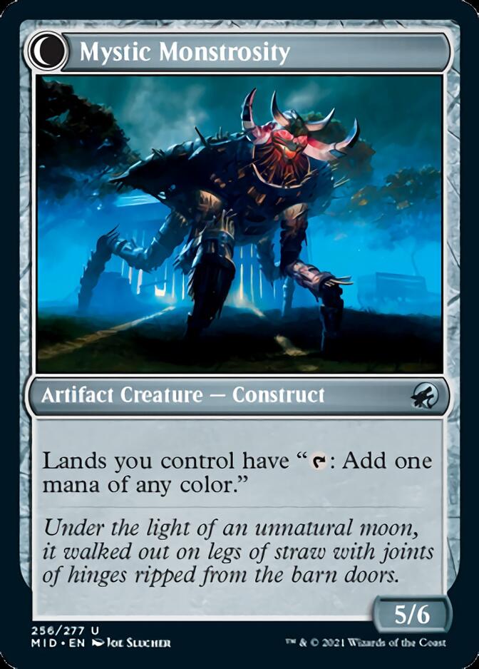 Mystic Skull // Mystic Monstrosity [Innistrad: Midnight Hunt] | Lots Moore NSW