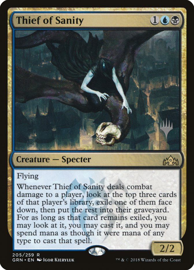 Thief of Sanity (Promo Pack) [Guilds of Ravnica Promos] | Lots Moore NSW