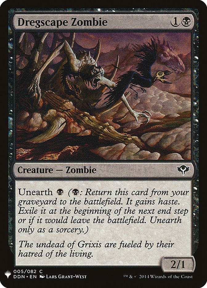 Dregscape Zombie [Mystery Booster] | Lots Moore NSW