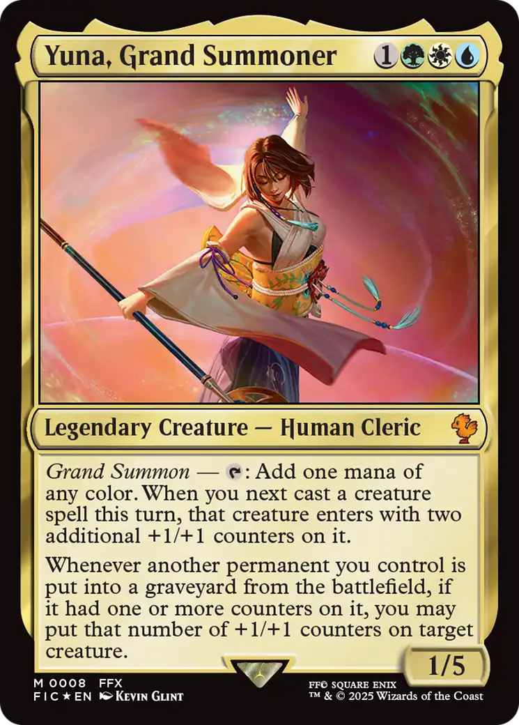 Yuna, Grand Summoner [FINAL FANTASY Commander] | Lots Moore NSW