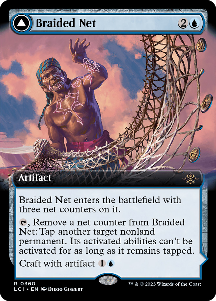 Braided Net // Braided Quipu (Extended Art) [The Lost Caverns of Ixalan] | Lots Moore NSW