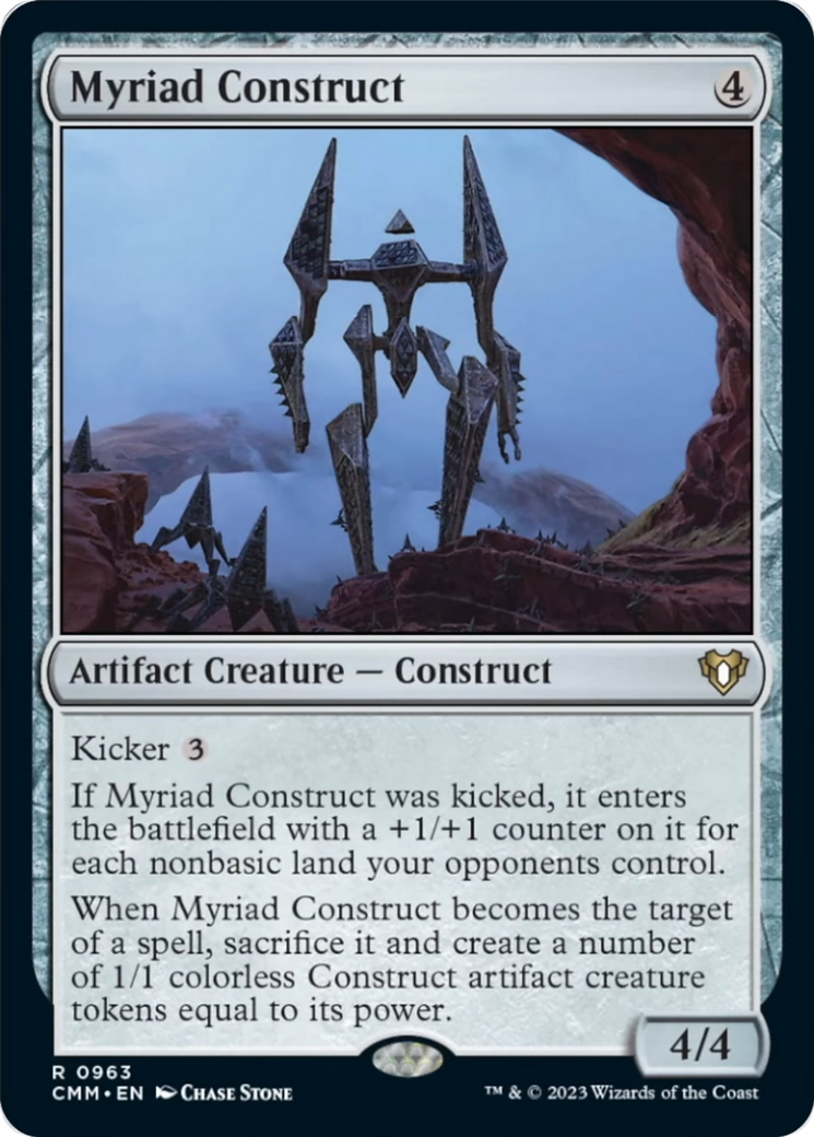 Myriad Construct [Commander Masters] | Lots Moore NSW