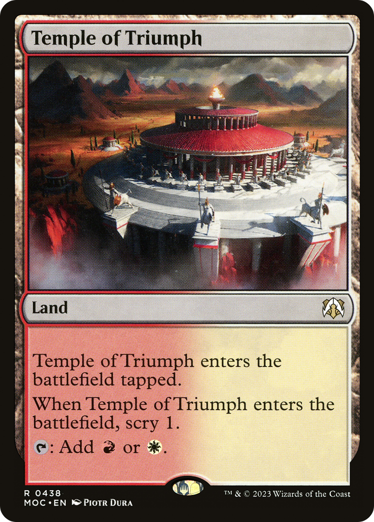 Temple of Triumph [March of the Machine Commander] | Lots Moore NSW
