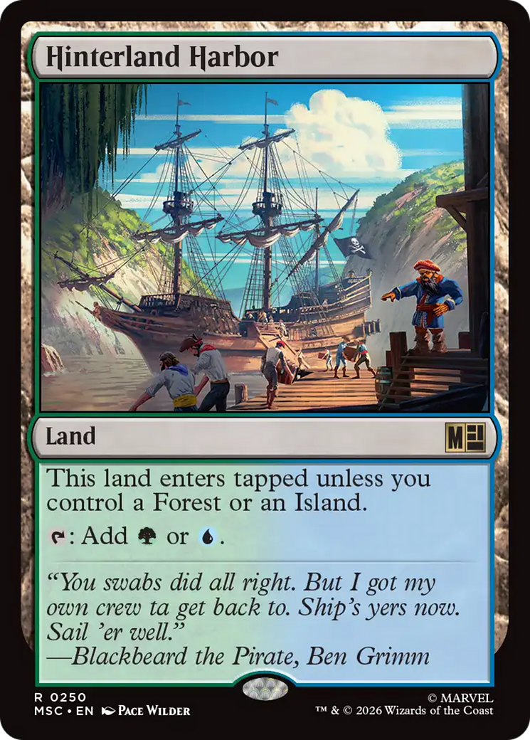 Hinterland Harbor (Surge Foil) [Marvel Super Heroes Commander] | Lots Moore NSW
