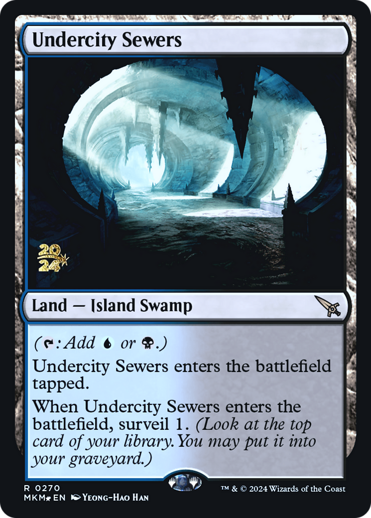 Undercity Sewers [Murders at Karlov Manor Prerelease Promos] | Lots Moore NSW