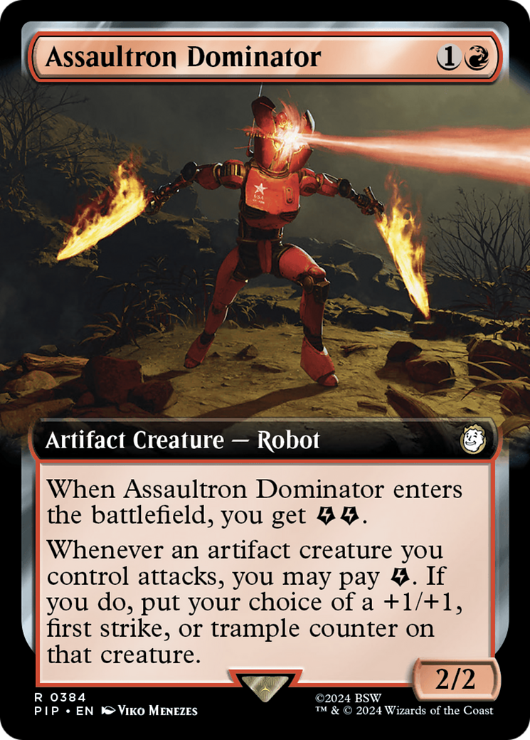 Assaultron Dominator (Extended Art) [Fallout] | Lots Moore NSW