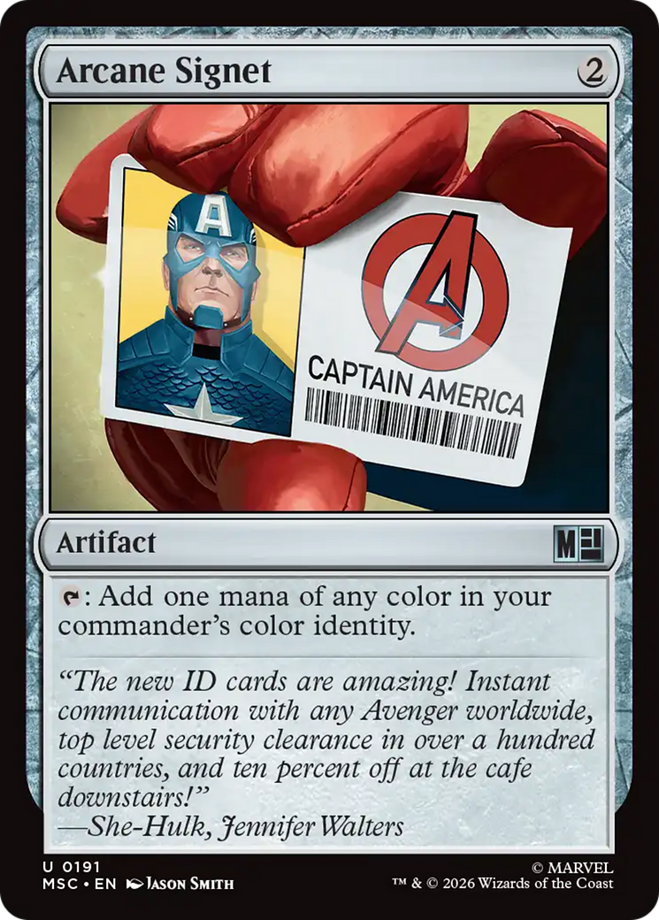 Arcane Signet [Marvel Super Heroes Commander] | Lots Moore NSW